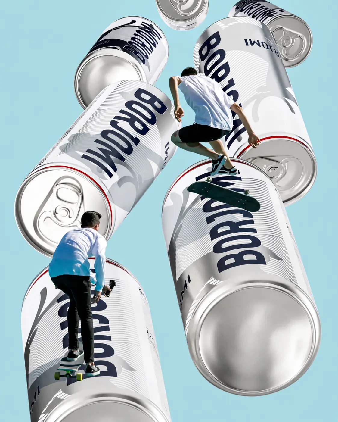 Borjomi 3D and social visual