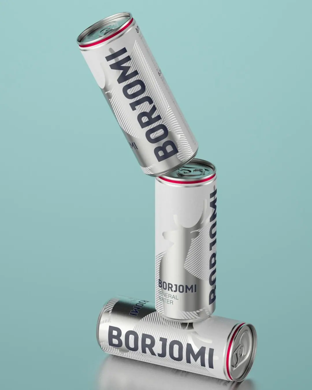 Borjomi 3D and social visual