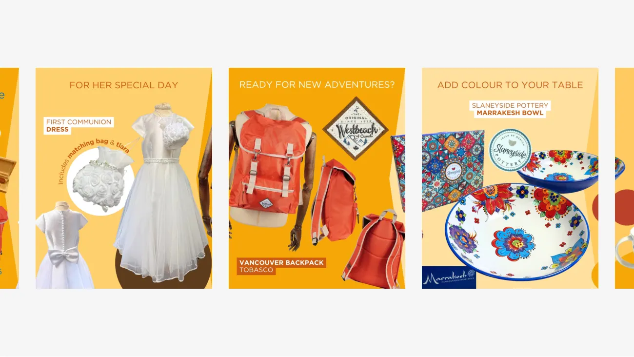 Jack and Jill social content concept page