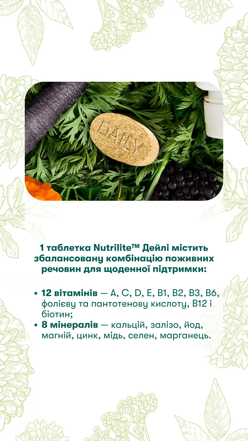 Amway Nutrilite editorial social layout