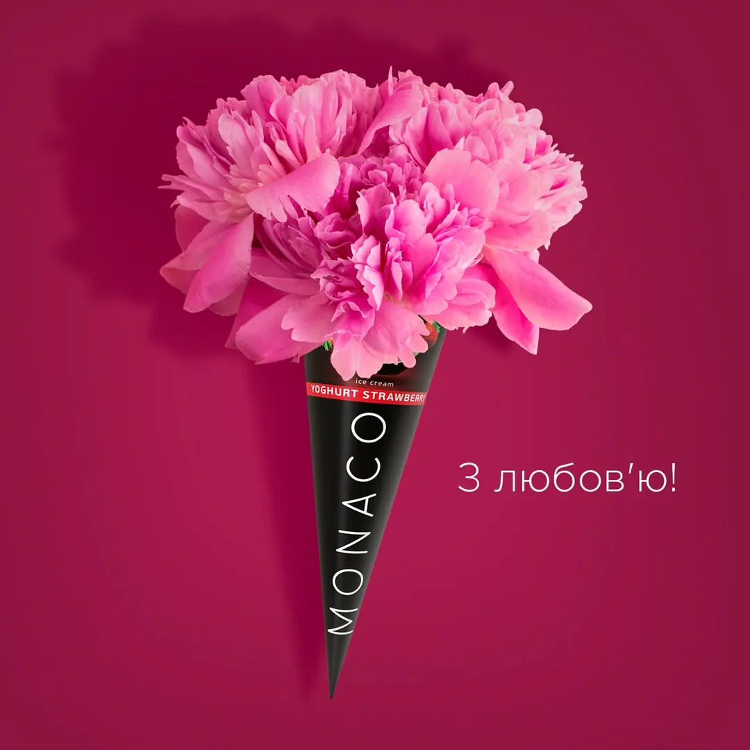 Three Bears ice cream packaging visual